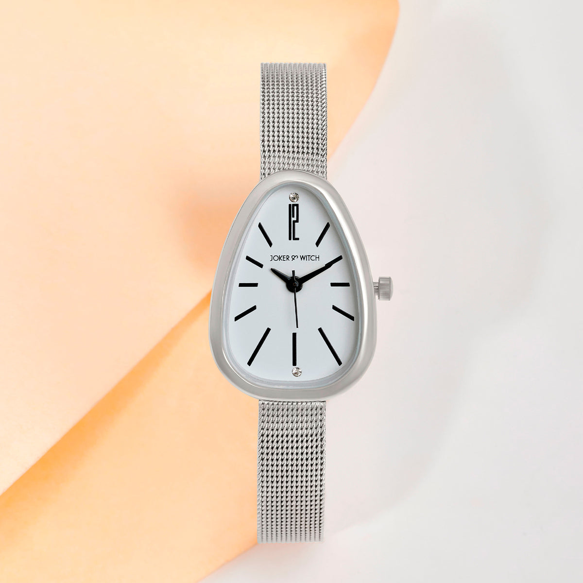 Shop Online Maris Silver Watch With Mesh Strap by Joker & Witch