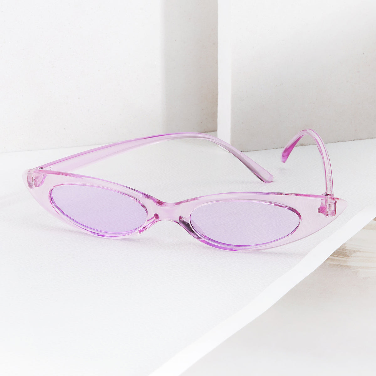 Kendall Lavender Cat Eye Sunglasses