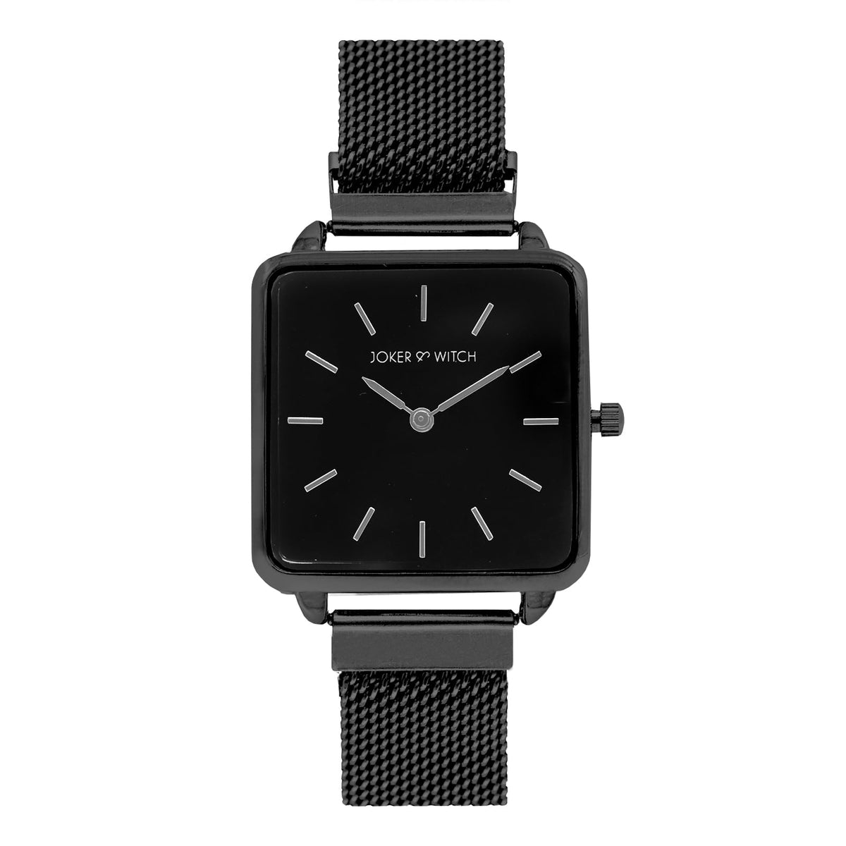 Shop online Vintage Square Dial Black Magnetic Watch by Joker