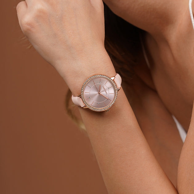 Joker & Witch Hope Blush Pink Strap Analogue Watch (Pink) At Nykaa, Best Beauty Products Online