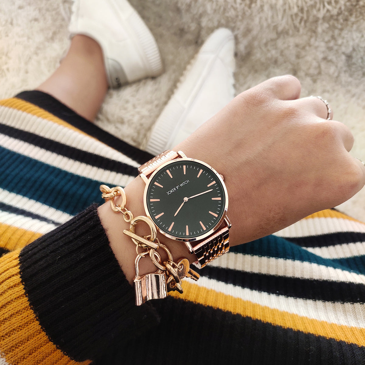 Amy Watch Bracelet Stack - Main Image