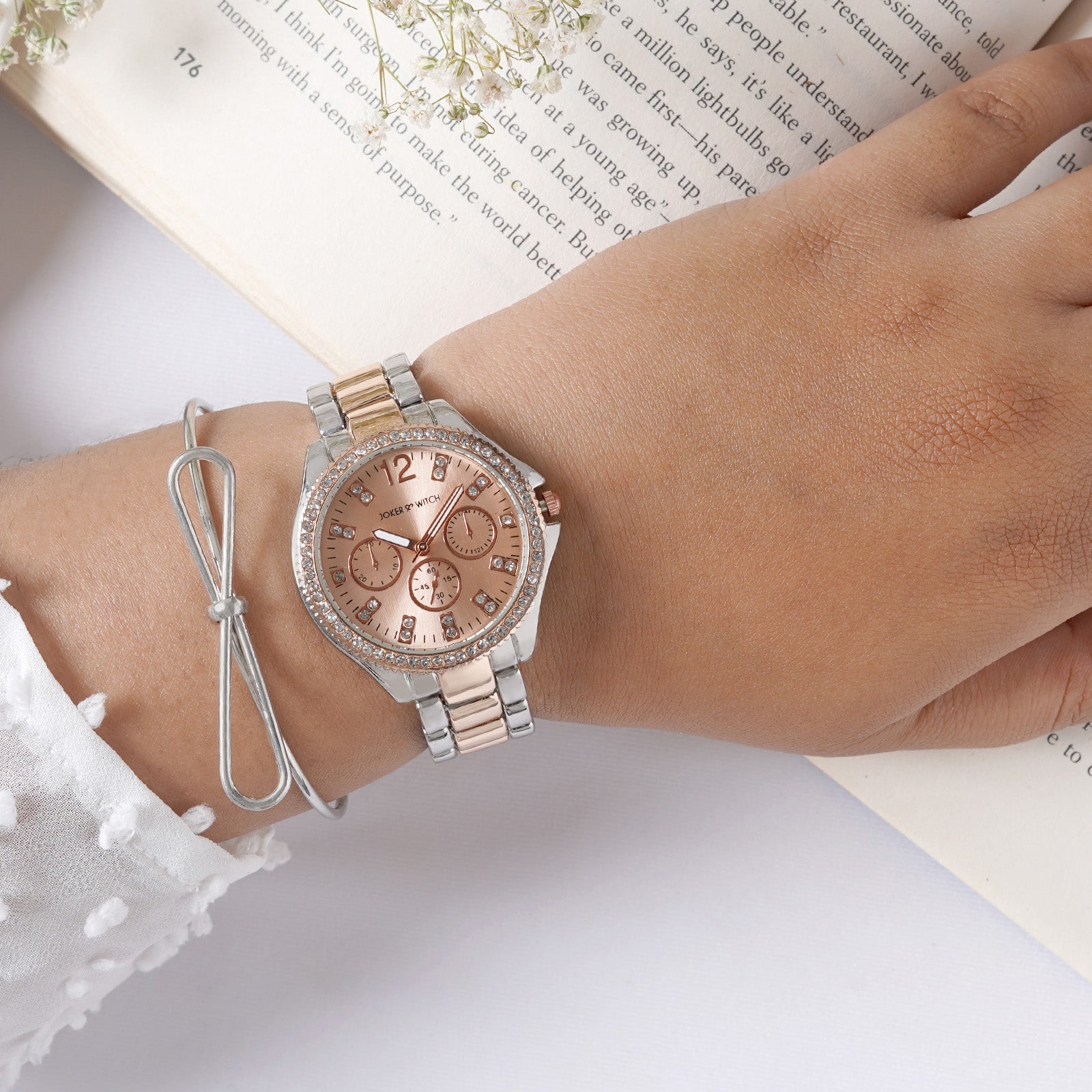 Paris Glam Watch Bracelet Stack for Women Online