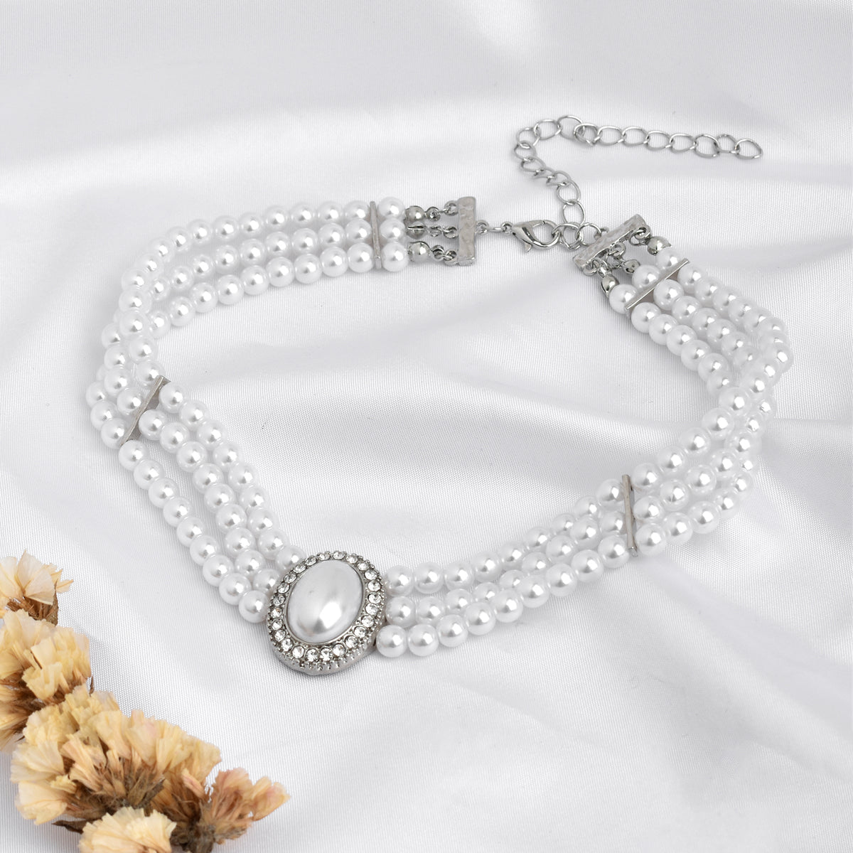 Joker Witch Riona Pearl Choker Necklace For Women