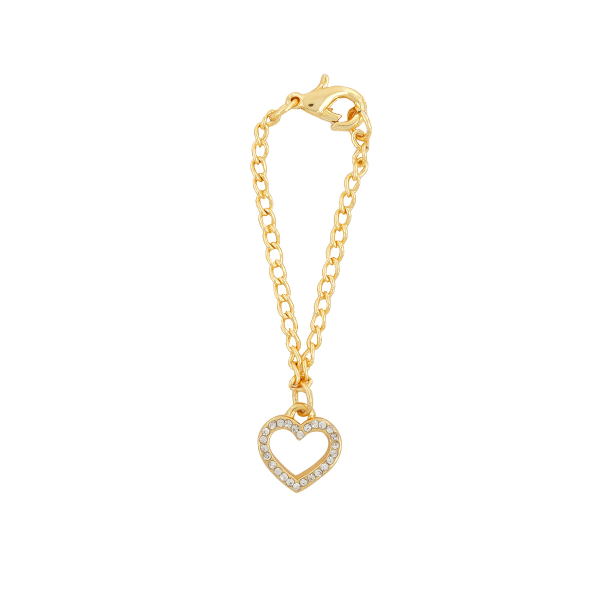 Joker & Witch Love Lock Gold Watch Charm For Women