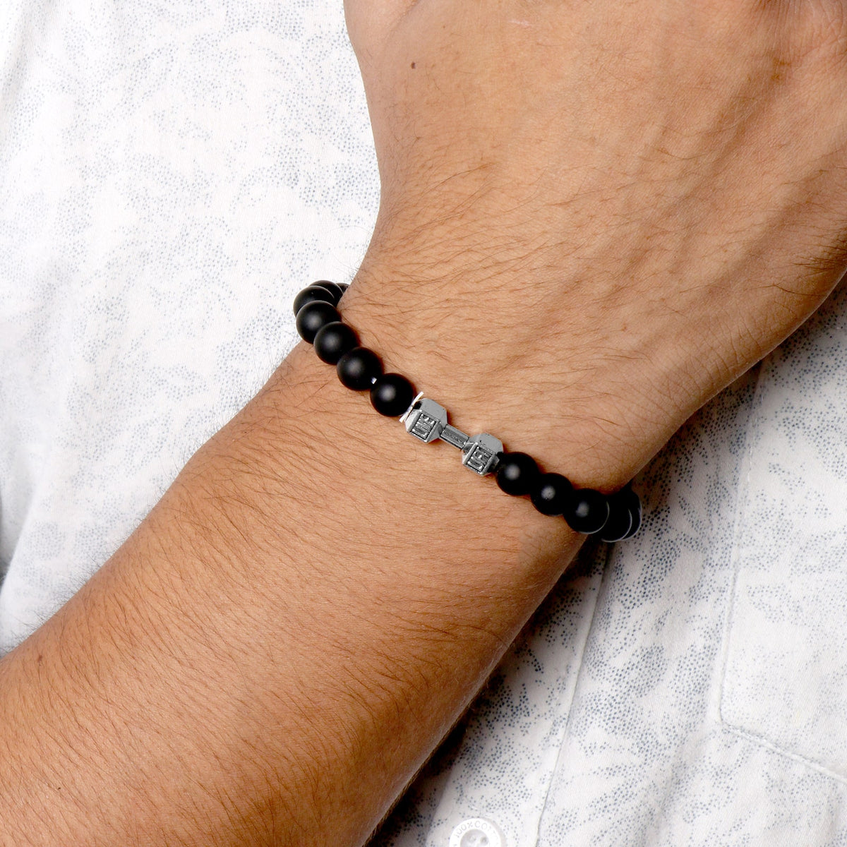 Men Stacked Beaded Bracelets Trend Shop Jewellery Online- Joker