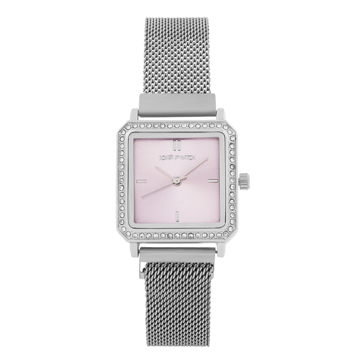 ※お値下げしました【STAR JEWELRY】PINK MESH WATCH STAR JEWELRY - スタージュエリー PINK MESH WATCH STAR JEWELRY