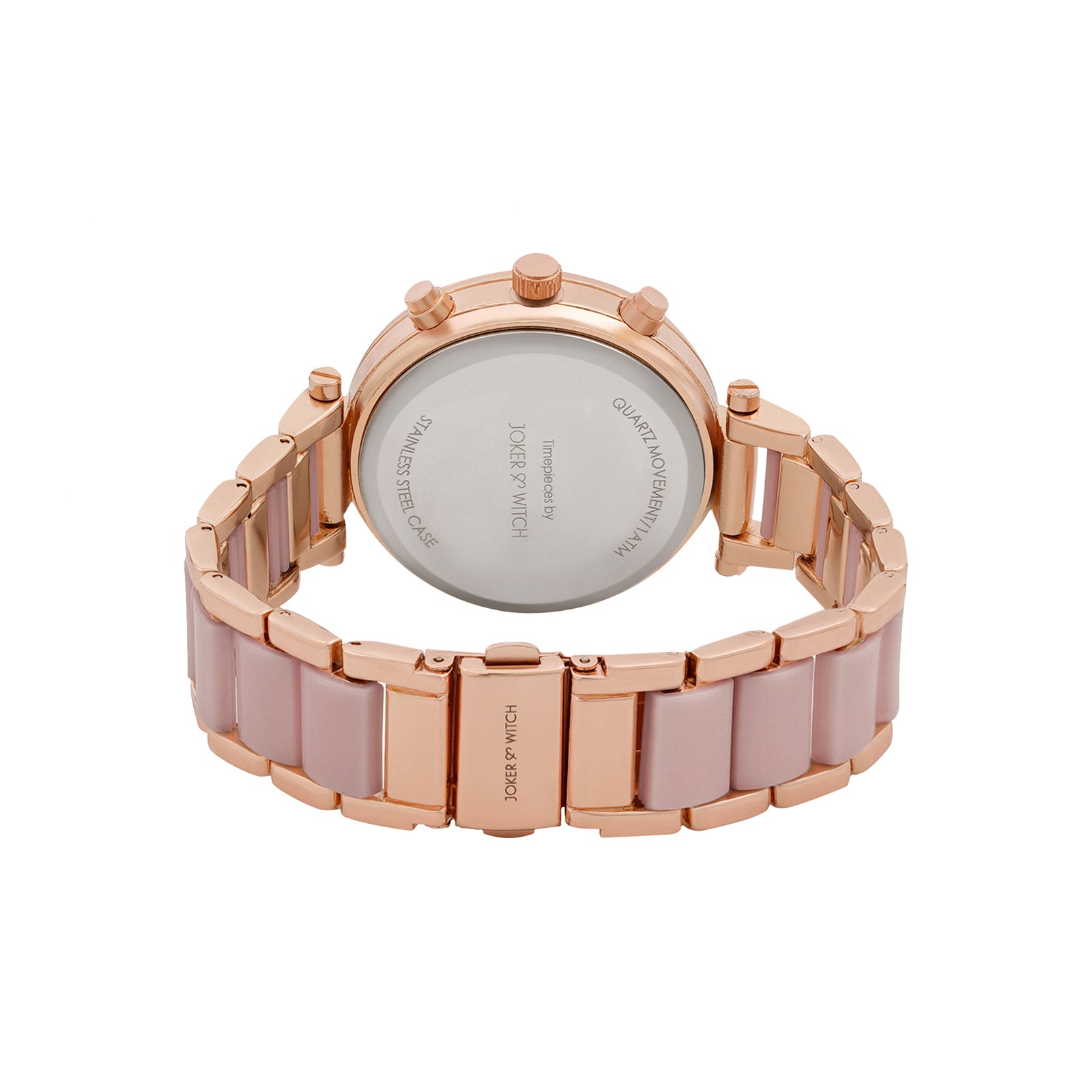 Shop online Suzanne Rosegold And Lavender Ceramic Metallic Strap