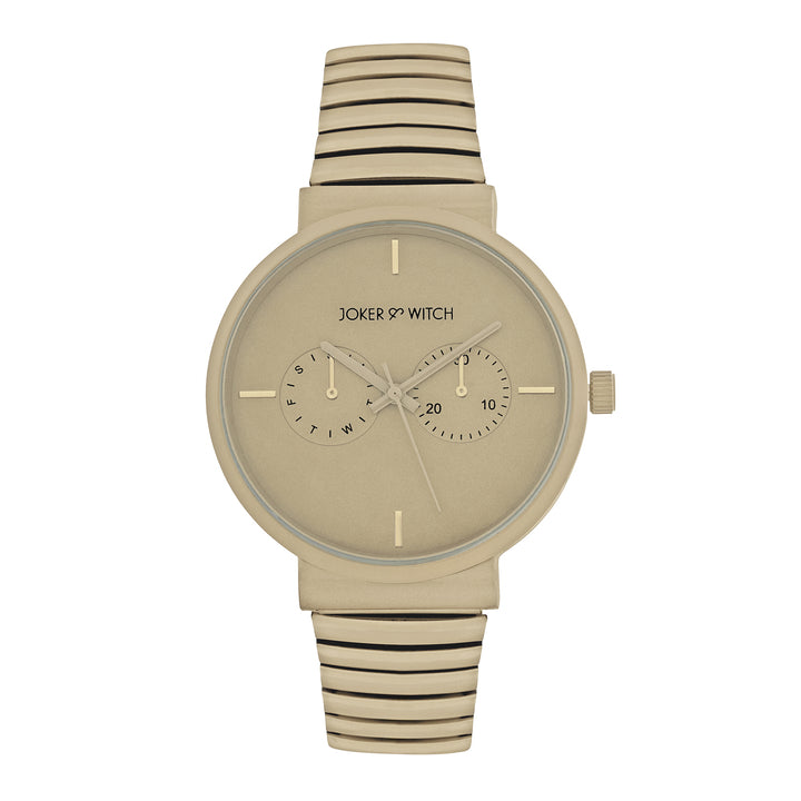 Airo Sand Large Dial Linked Chain Strap Unisex Watch