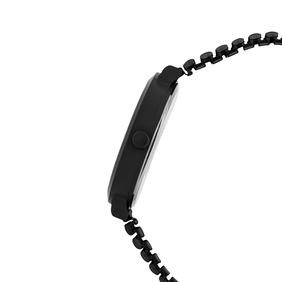 Airo Black Medium Dial Linked Chain Strap Women's Watch