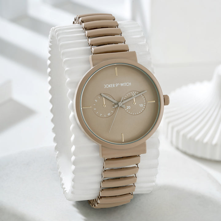 Airo Sand Medium Dial Linked Chain Strap Women's Watch