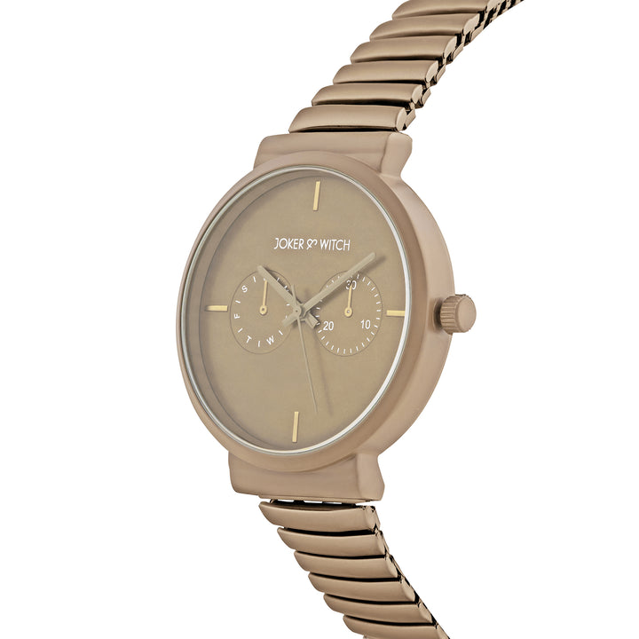 Airo Sand Medium Dial Linked Chain Strap Women's Watch