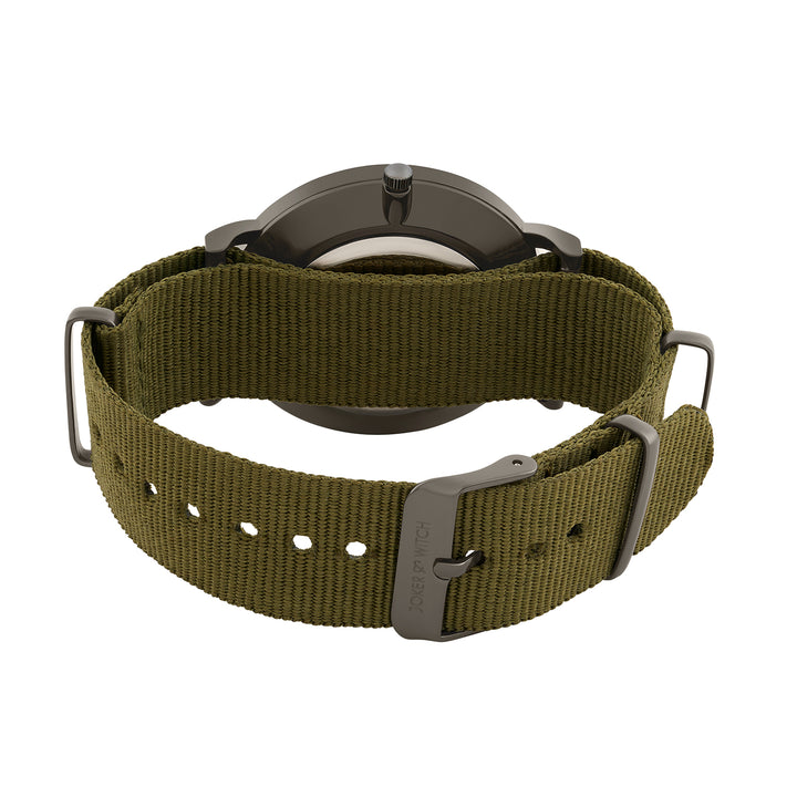 Phile Olive Large Dial Nato Strap Men's Watch