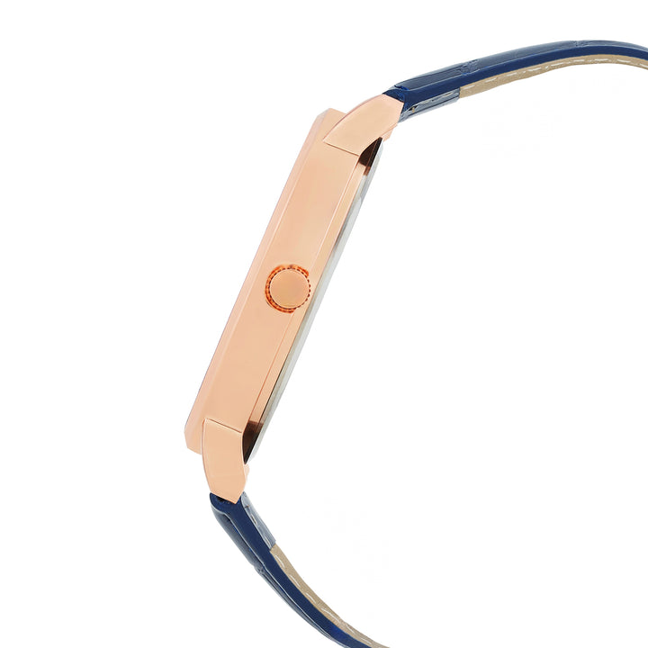 Orion Blue XLarge Dial PU Strap Men's Watch