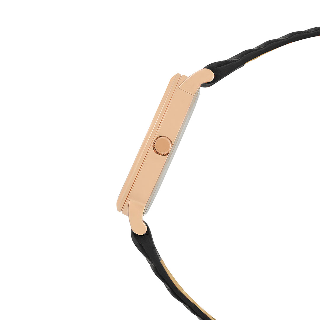 Altair Black Medium Dial PU Strap Women's Watch