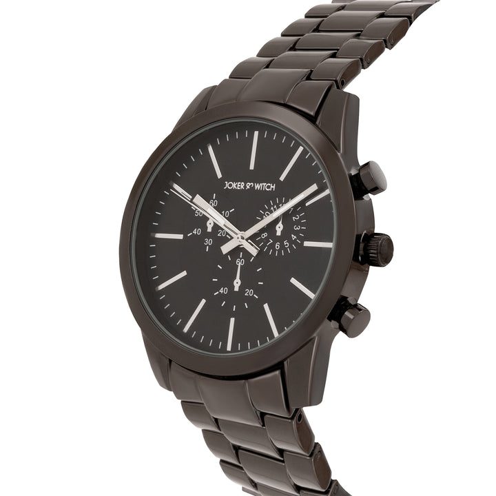 【HATA ✖️ JACKMAN】OuDo-Wah Shop online Kasdan All Black Metallic Strap Watch by Joker