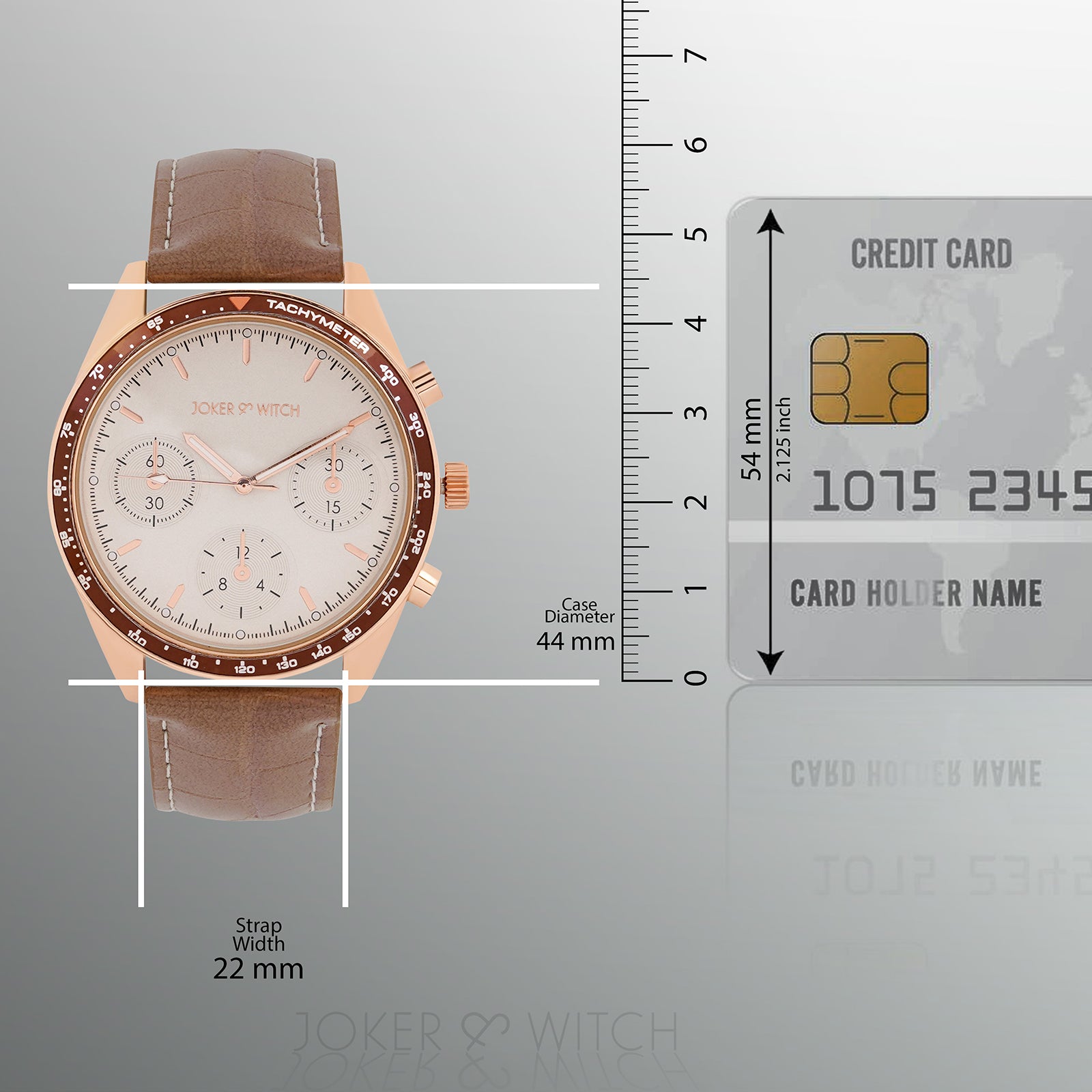 Shop online Legolas Rosegold Croc Strap Watch by Joker & Witch