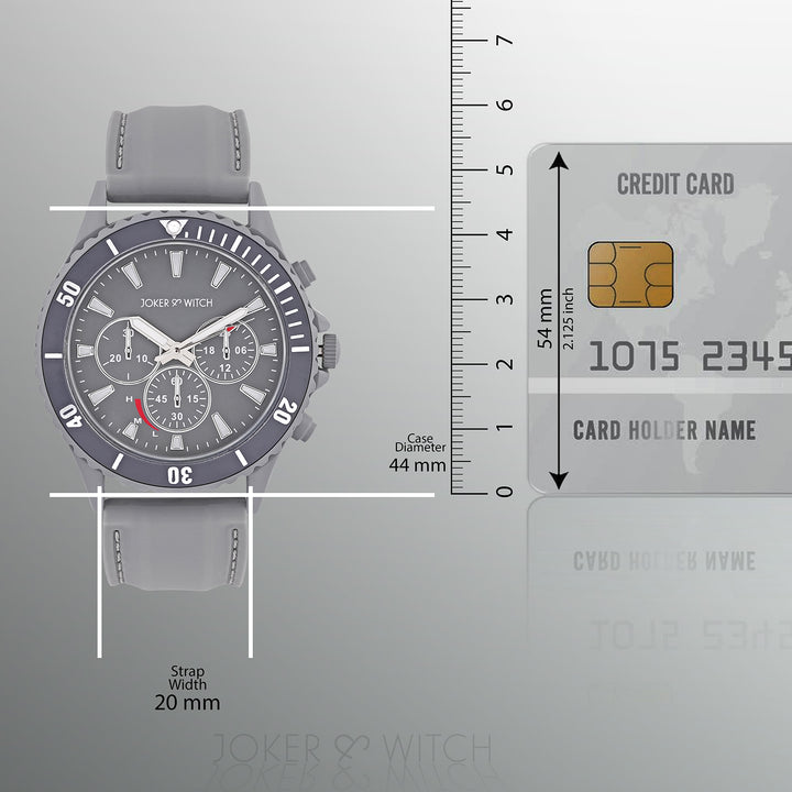 Shop online Spacey All Grey Silicon Strap Watch by Joker & Witch