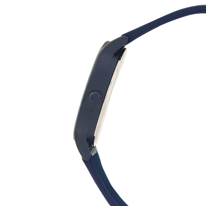 Alpine Blue Large Dial Silicone Strap Unisex Watch