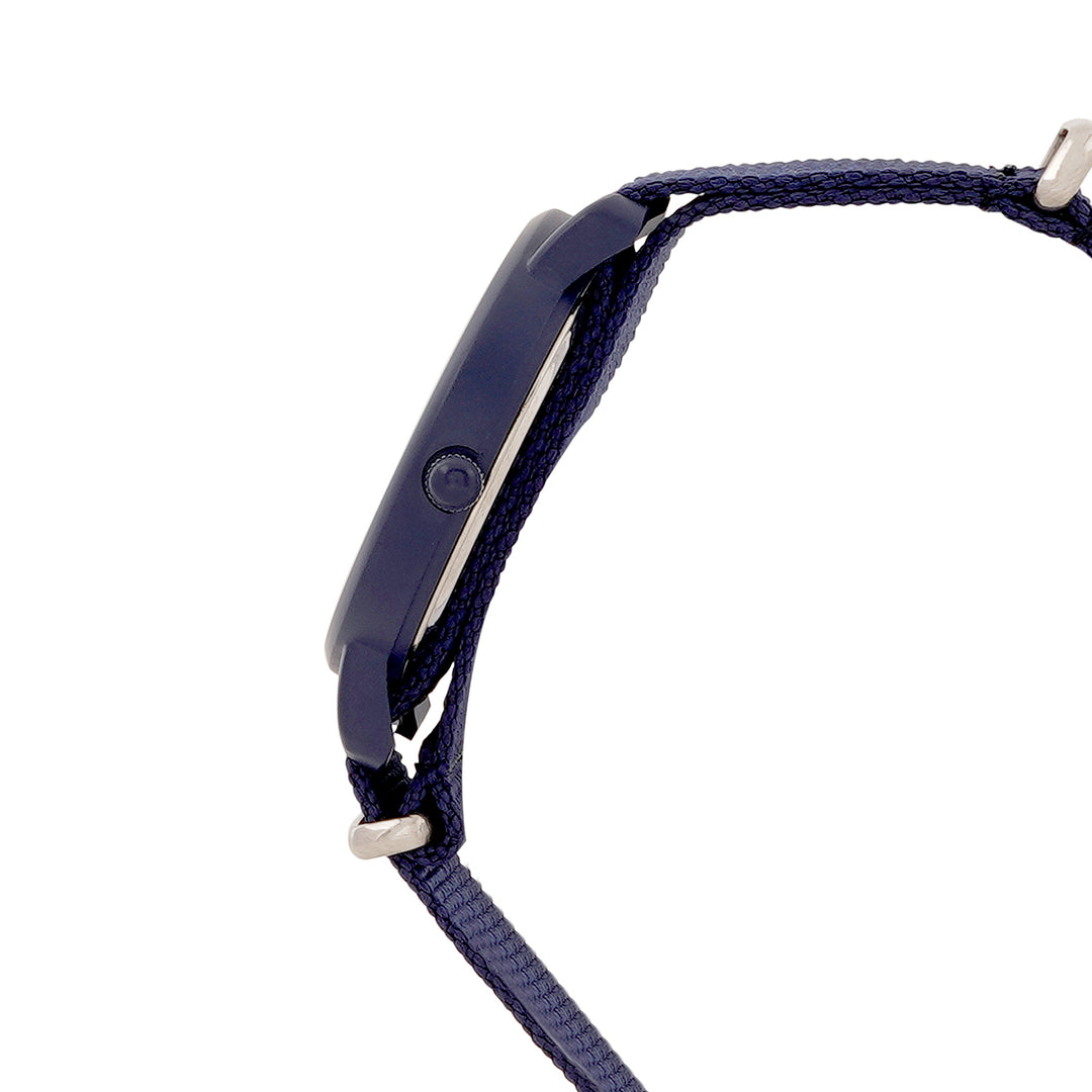 Men's Blue Large Dial Nato Strap Men's Watch