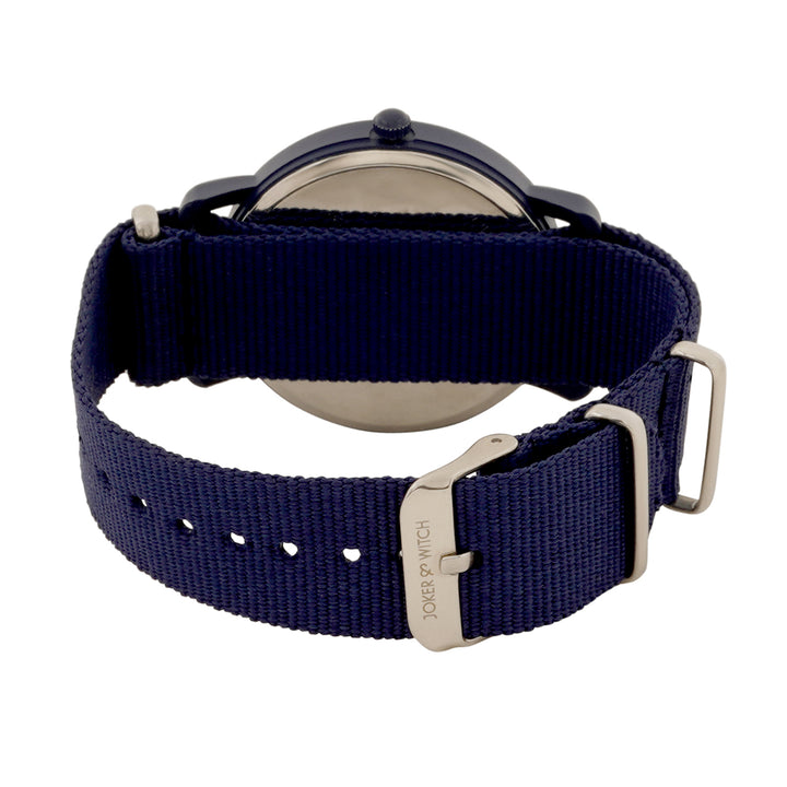 Men's Blue Large Dial Nato Strap Men's Watch