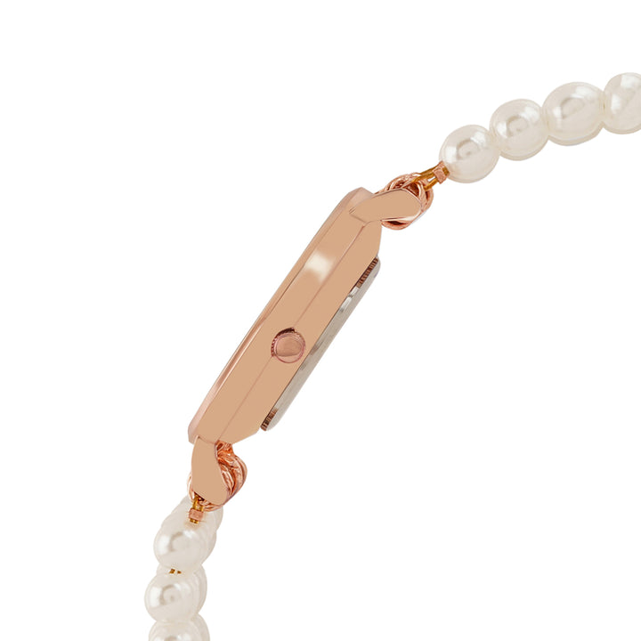 Catherine White MOP Medium Dial Pearl Strap Women's Watch