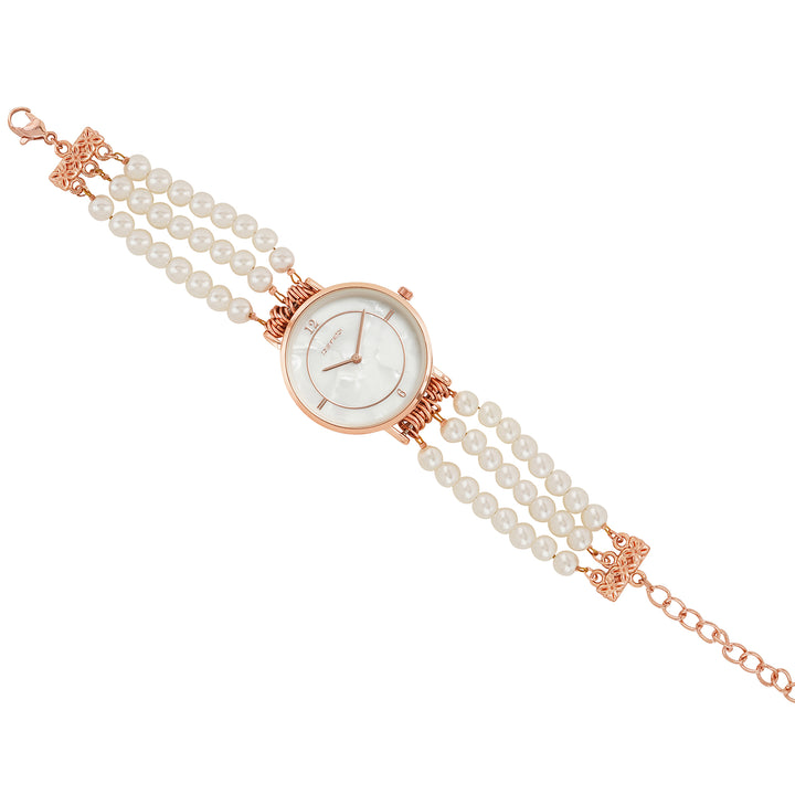 Catherine White MOP Medium Dial Pearl Strap Women's Watch