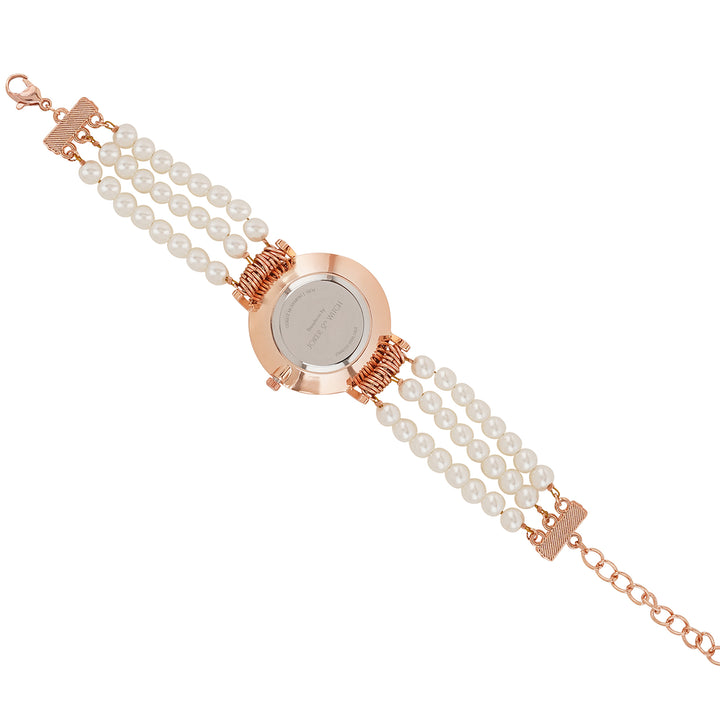 Catherine White MOP Medium Dial Pearl Strap Women's Watch