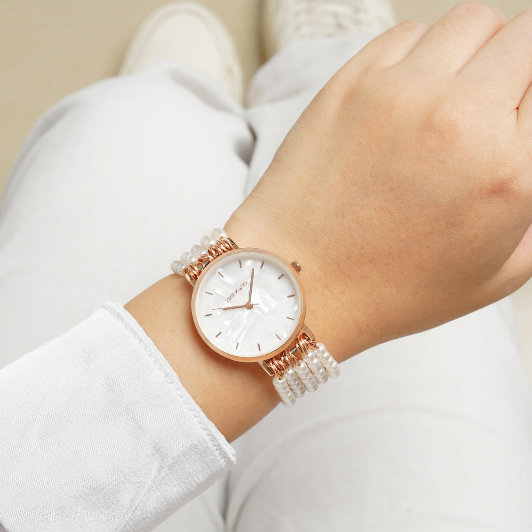 Girls Dpz Hand Clock Beautiful Hand Watch For Girl Silver Magnetic