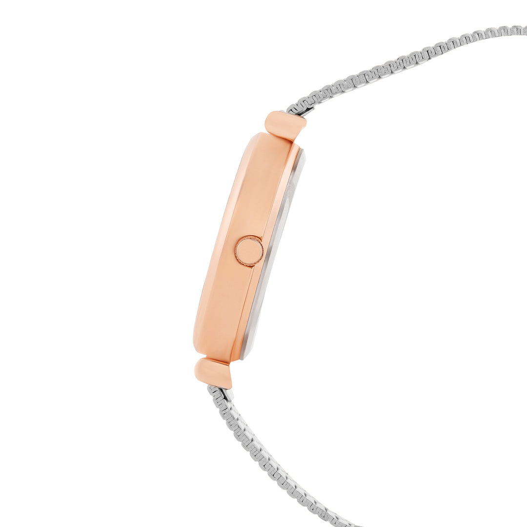 Demi Grey Medium Dial Silver Mesh Strap Women's Watch