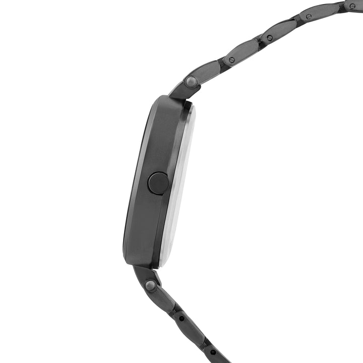 Liora Black Medium Dial Linked Chain Strap Women's Watch