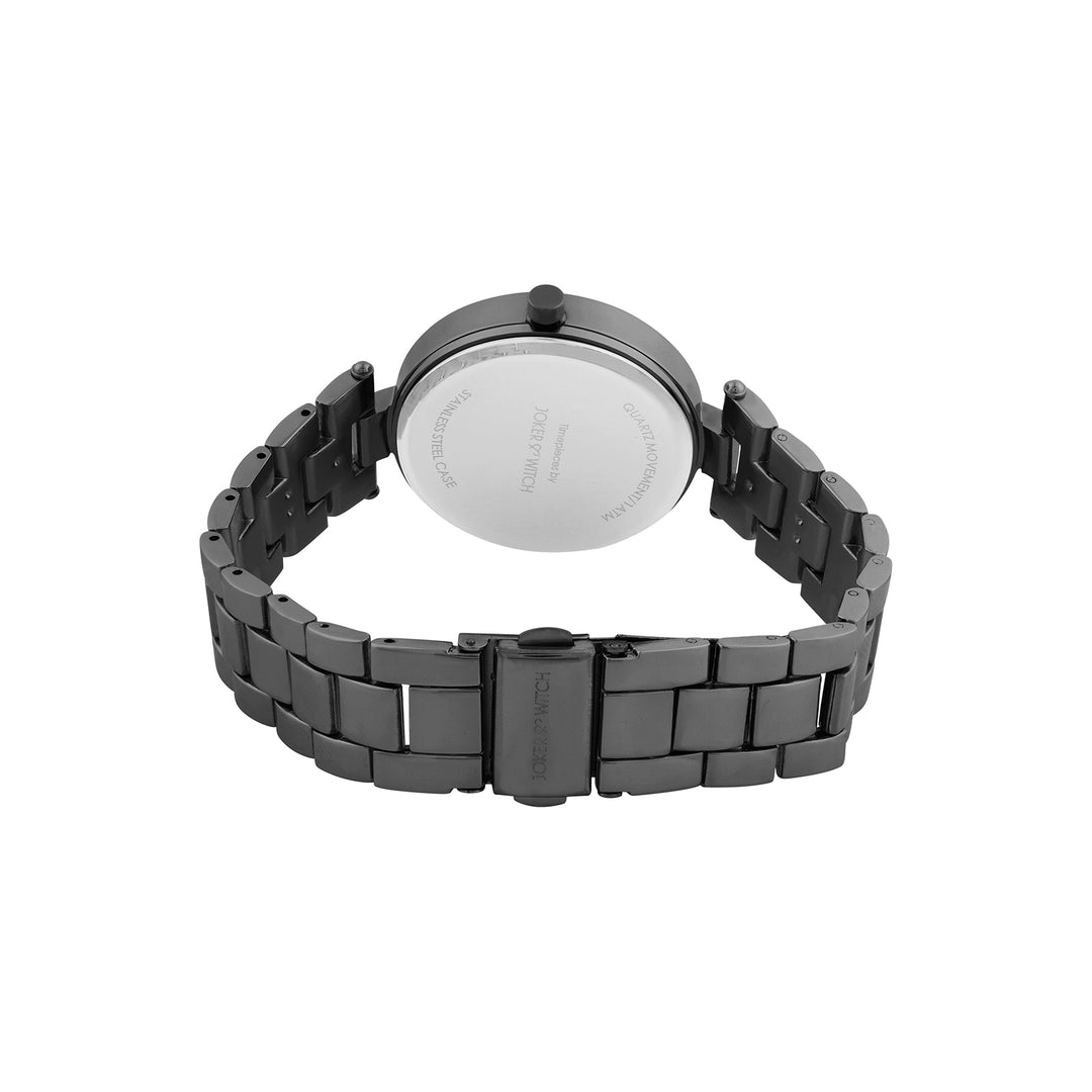Liora Black Medium Dial Linked Chain Strap Women's Watch