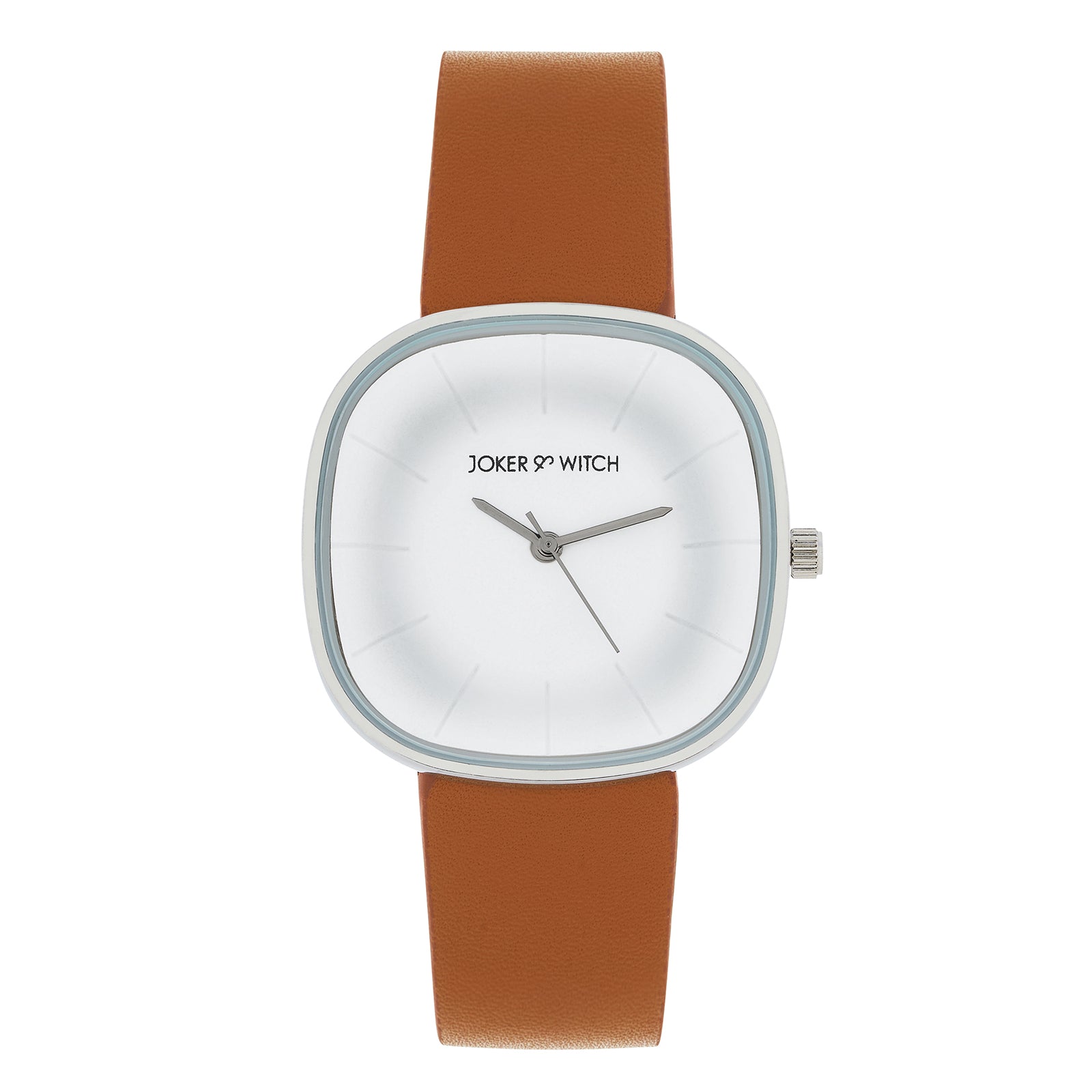 Albin Watch Shop Online Albin Classic Square Dial Watch with A White Dial And ...