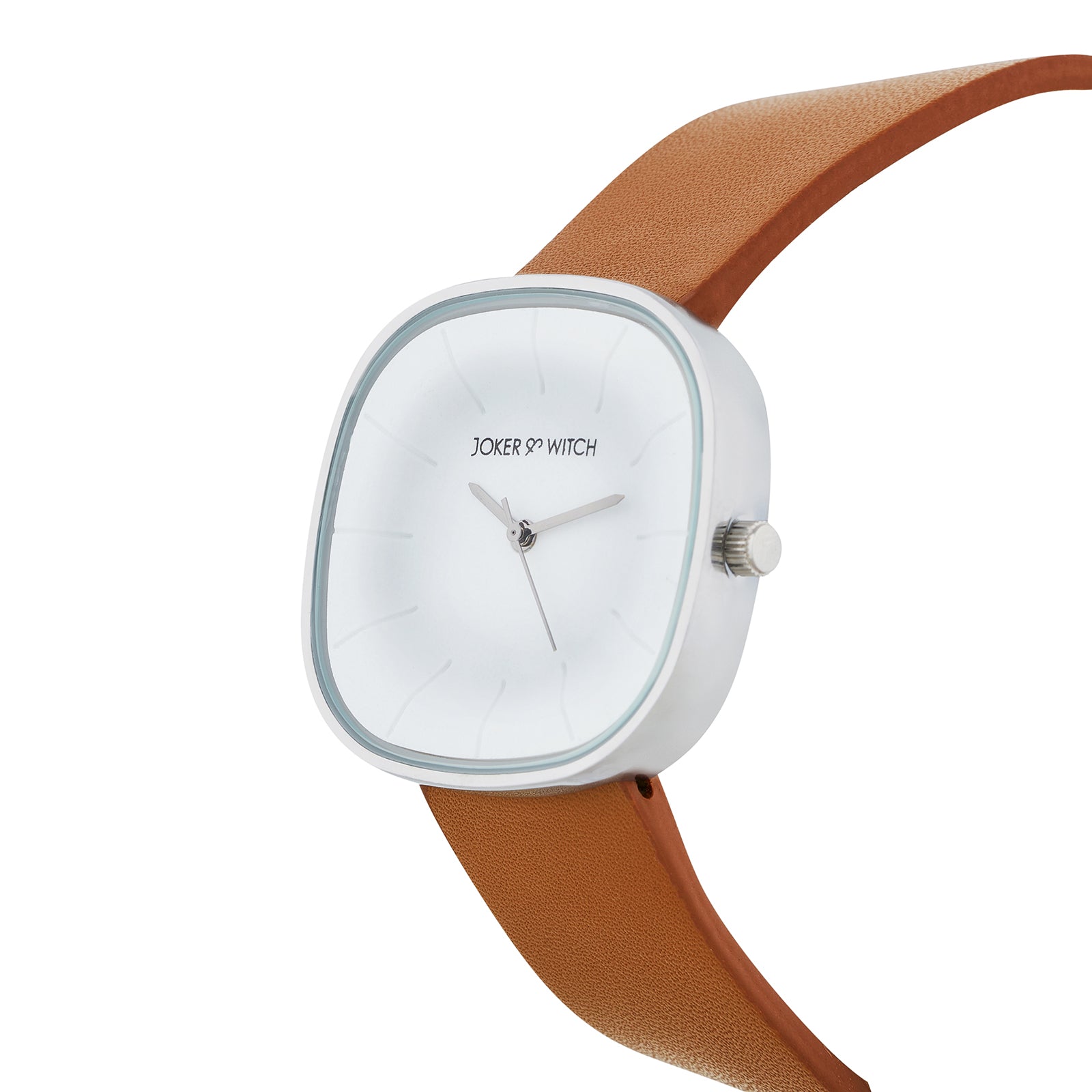 Albin Watch Shop Online Albin Classic Square Dial Watch with A White Dial And ...