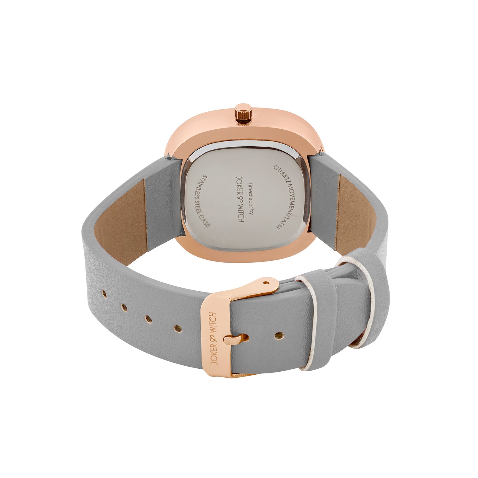 Albin Watch Shop Online Albin Classic Square Dial Watch with A Grey Dial And ...