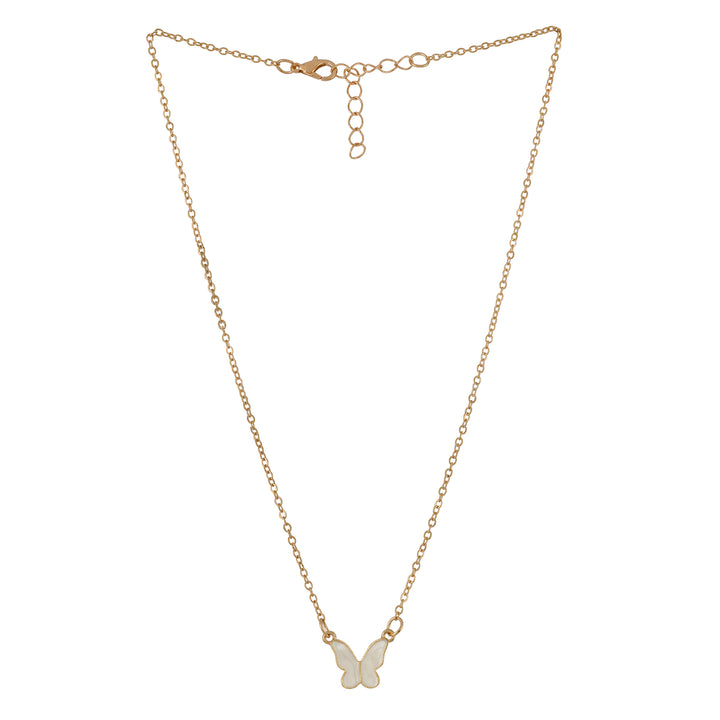 Bewitched Cora Butterfly Charm Pendant Necklace