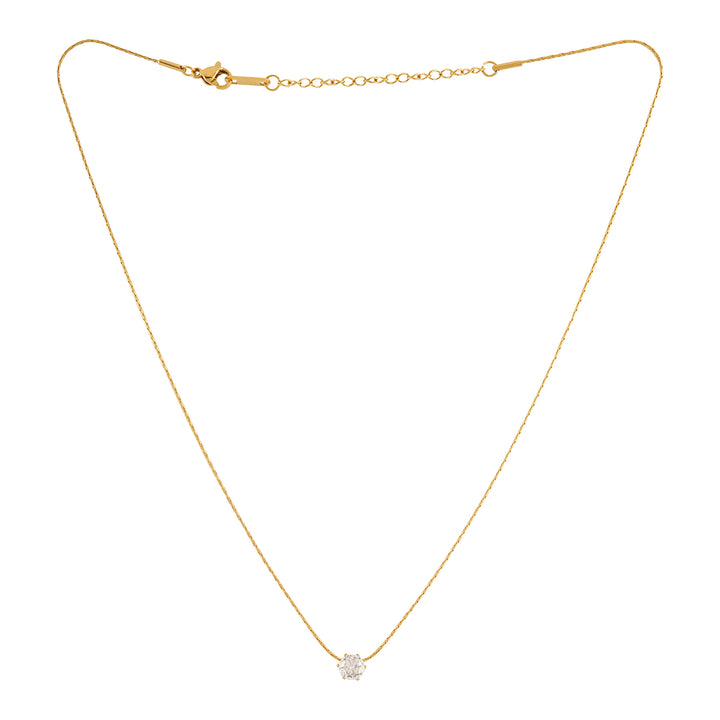 Bewitched Sincasa Dainty Stone Gold Pendant