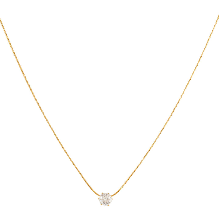 Bewitched Sincasa Dainty Stone Gold Pendant