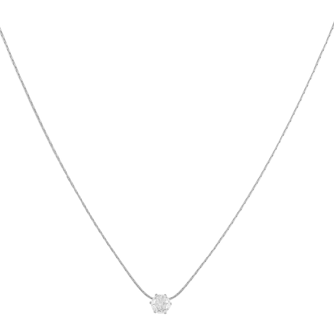 Bewitched Sincasa Dainty Stone Silver Pendant