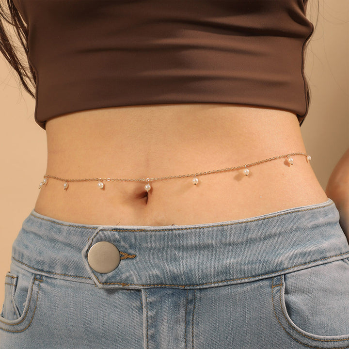 Bewitched Millie Gold Pearl Waistband