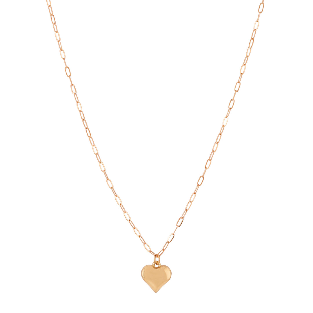 Bewitched Gilmore Dainty Heart Pendant Gold Necklace