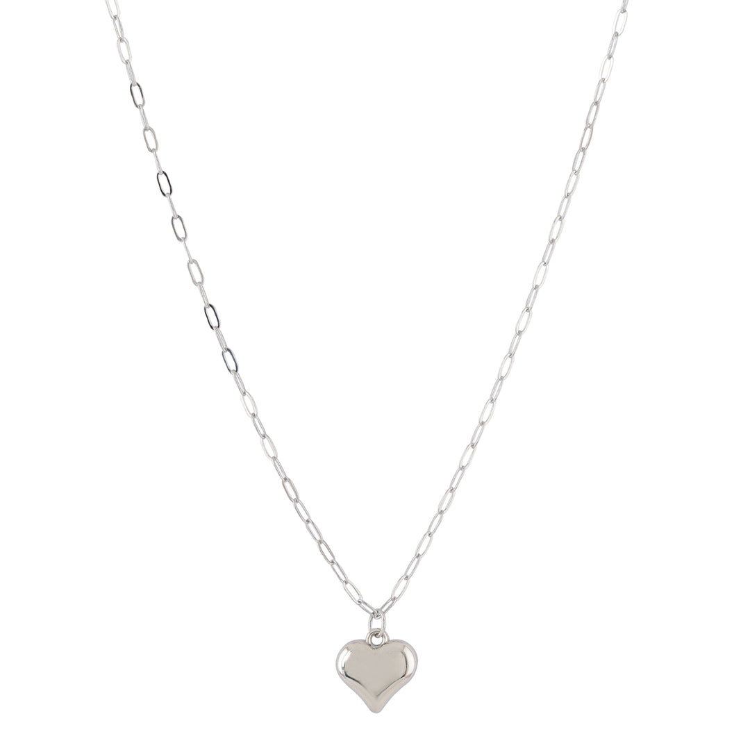 Bewitched Gilmore Dainty Heart Pendant Silver Necklace