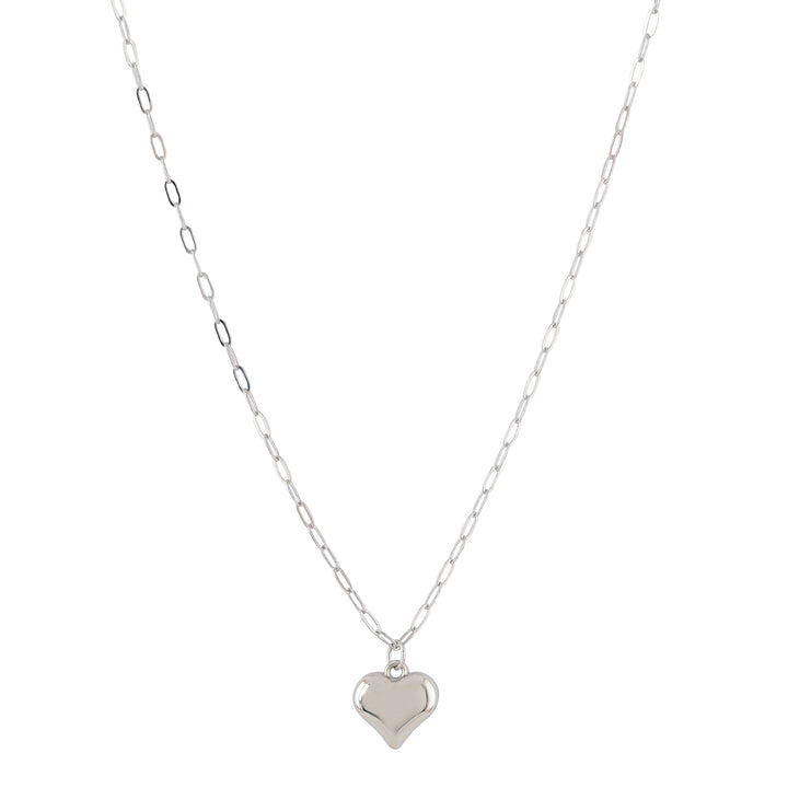 Bewitched Gilmore Dainty Heart Pendant Silver Necklace