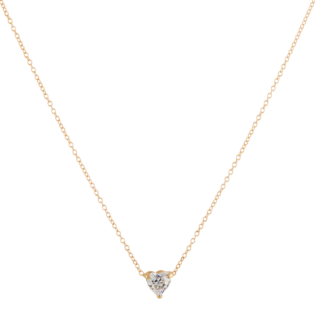 Bewitched Jaqleen Dainty Rhinestone Gold Necklace