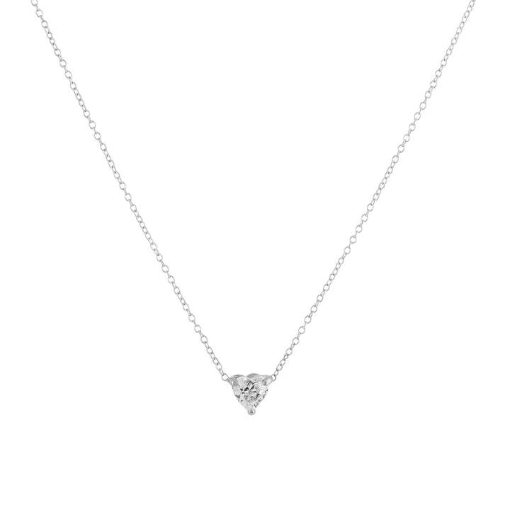 Bewitched Jaqleen Dainty Rhinestone Silver Necklace