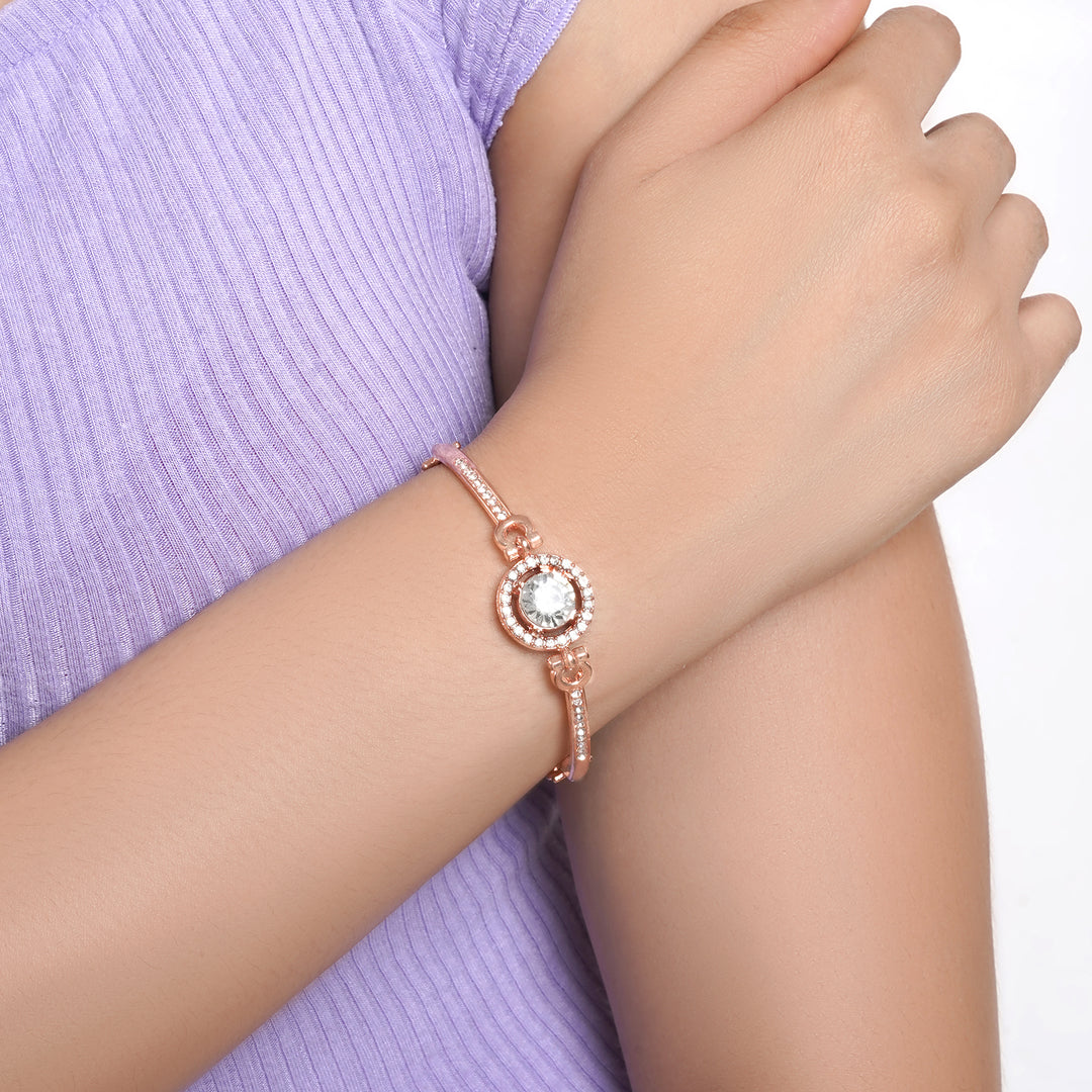 Bewitched Kimi Rhinestone Rosegold Bracelet