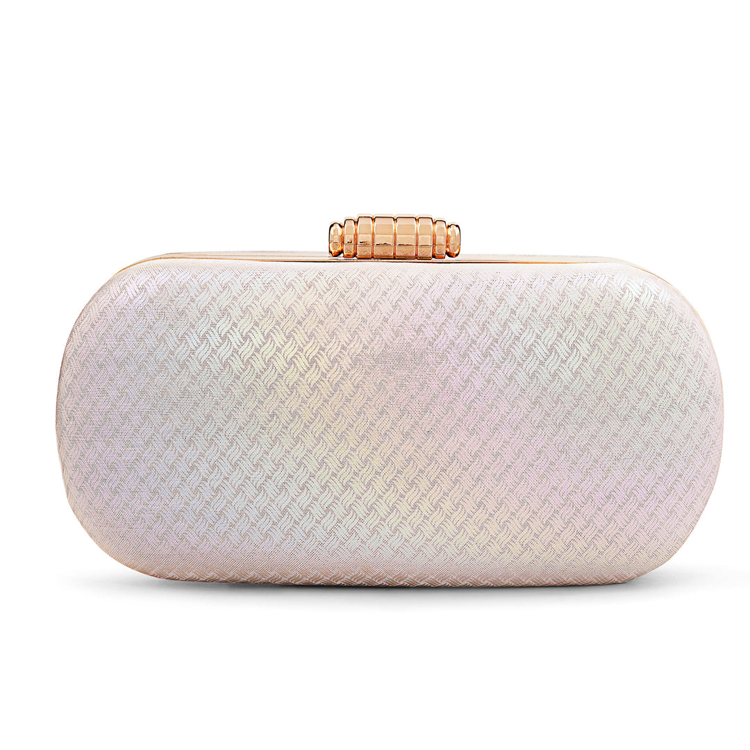 Daryl Multicoloured Metallic Clutch