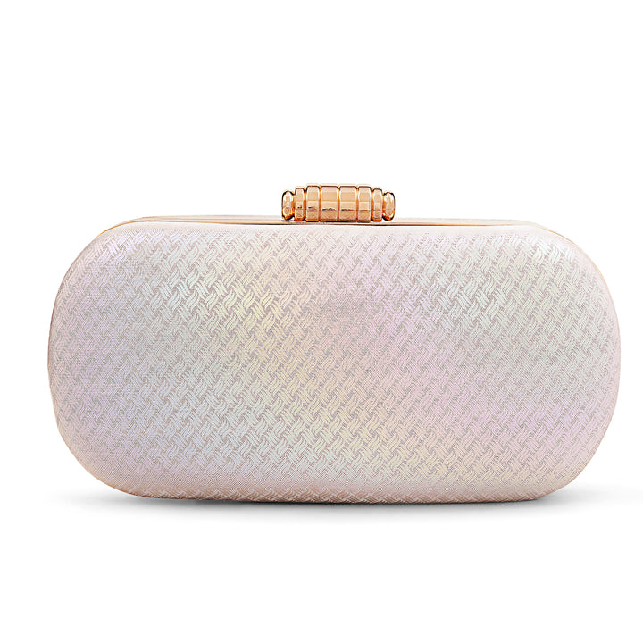 Daryl Multicoloured Metallic Clutch