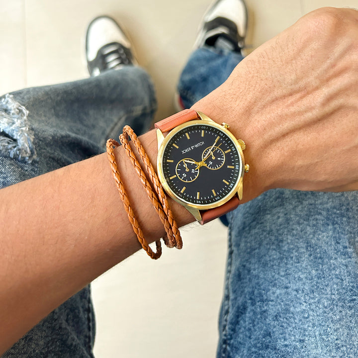 Harlow Men's Watch Bracelet Stack