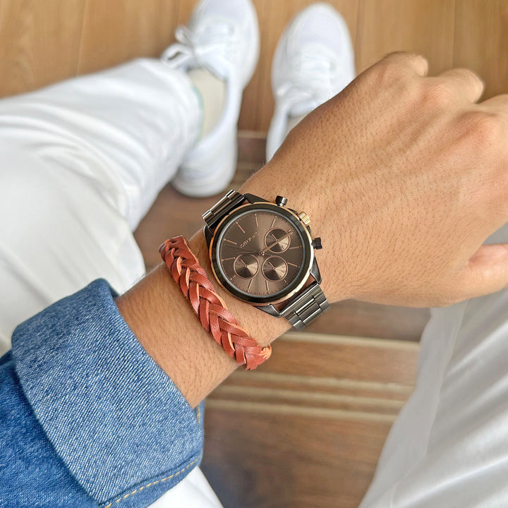 Knox Men's Watch Bracelet Stack