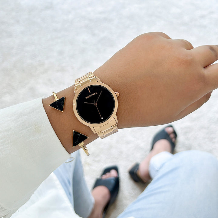 Coralie Watch Bracelet Stack